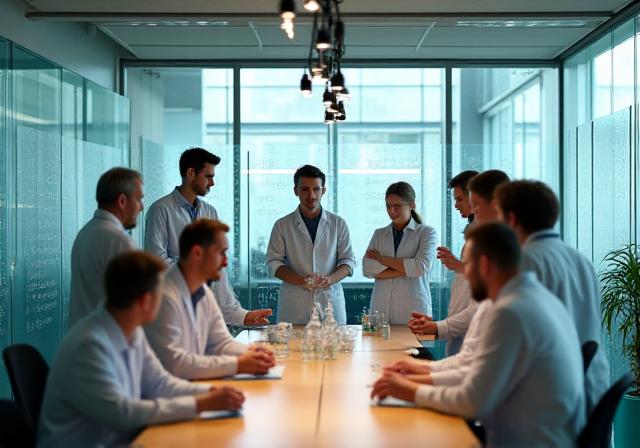 Open plan collaborative research space